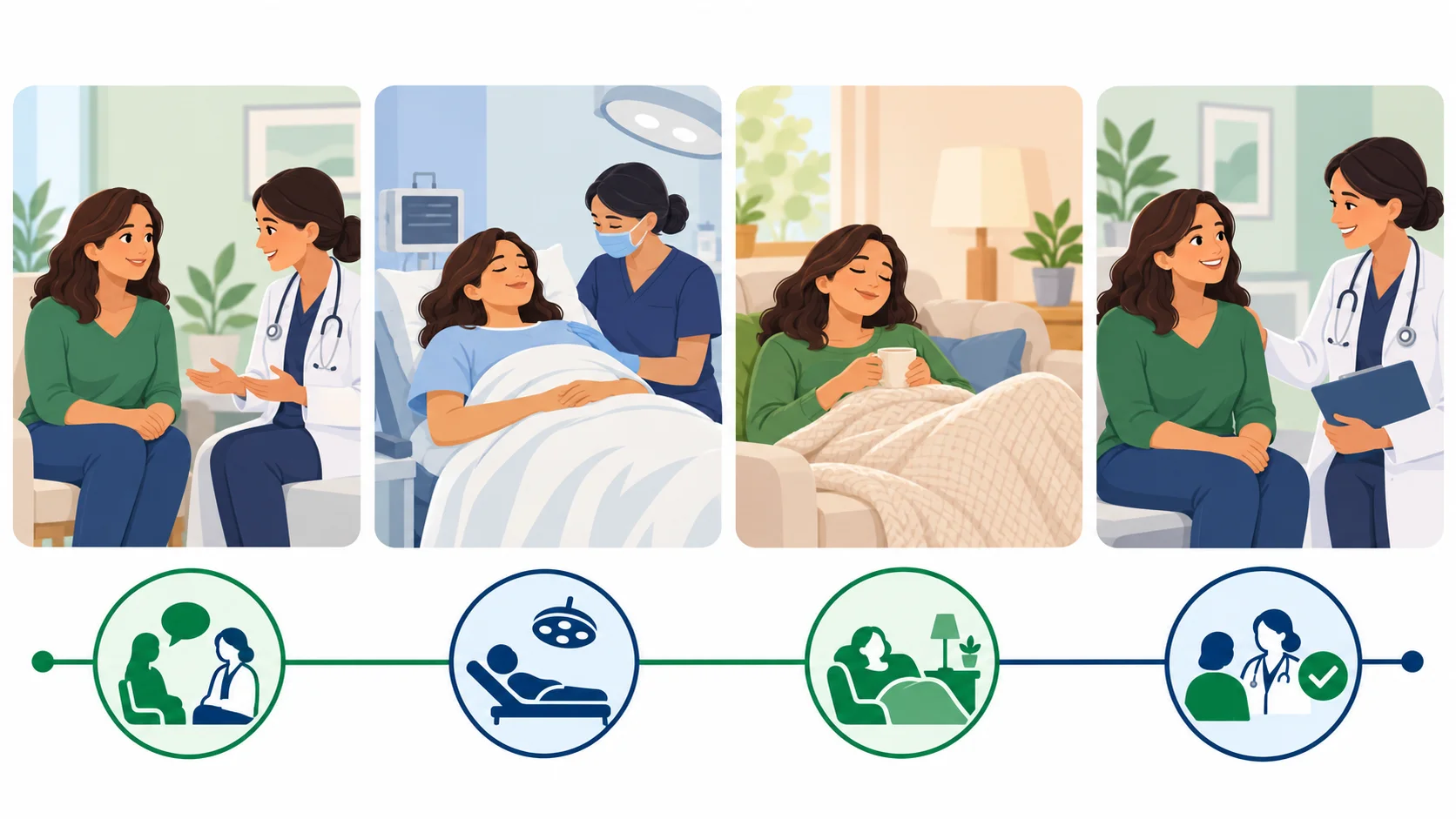 Step-by-step timeline of a donor egg IVF cycle in India from donor matching to pregnancy test