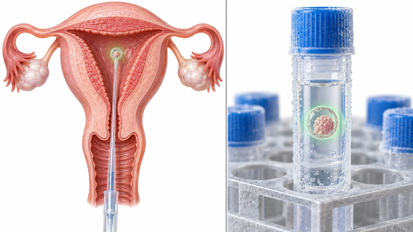 Comparison of fresh and frozen donor egg IVF cycle options