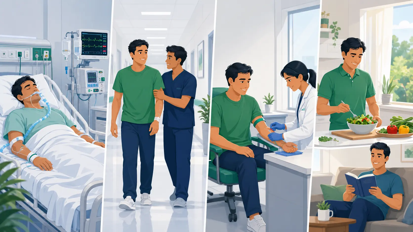 Liver transplant cost in India — patient recovery timeline after liver transplant surgery