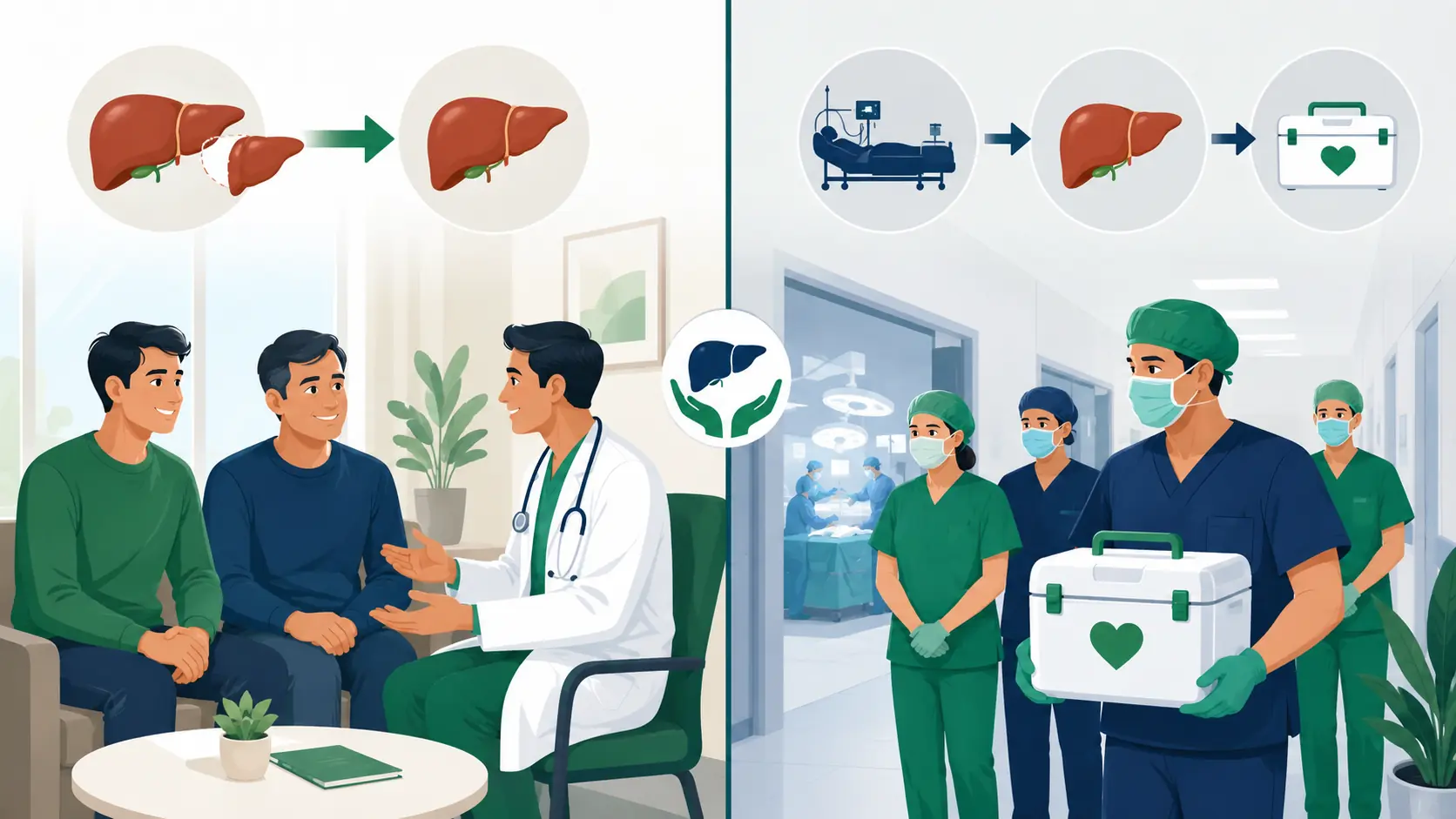 Liver transplant cost in India — living donor vs deceased donor liver transplant comparison