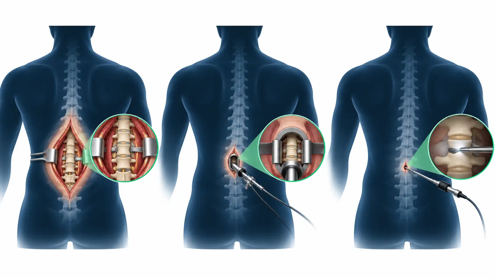 Comparison of open, tubular and endoscopic microdiscectomy surgery techniques